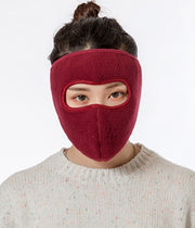 Cold mask made of soft microfiber breathable warm and cold