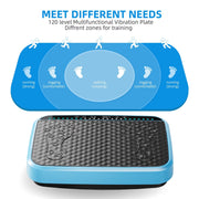 Vibration Plate Exercise Machine for Whole Body Fitness, 120 Speed Levels, Lymphatic Drainage & Weight Loss Workout