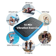 Vibration Plate Exercise Machine for Whole Body Fitness, 120 Speed Levels, Lymphatic Drainage & Weight Loss Workout