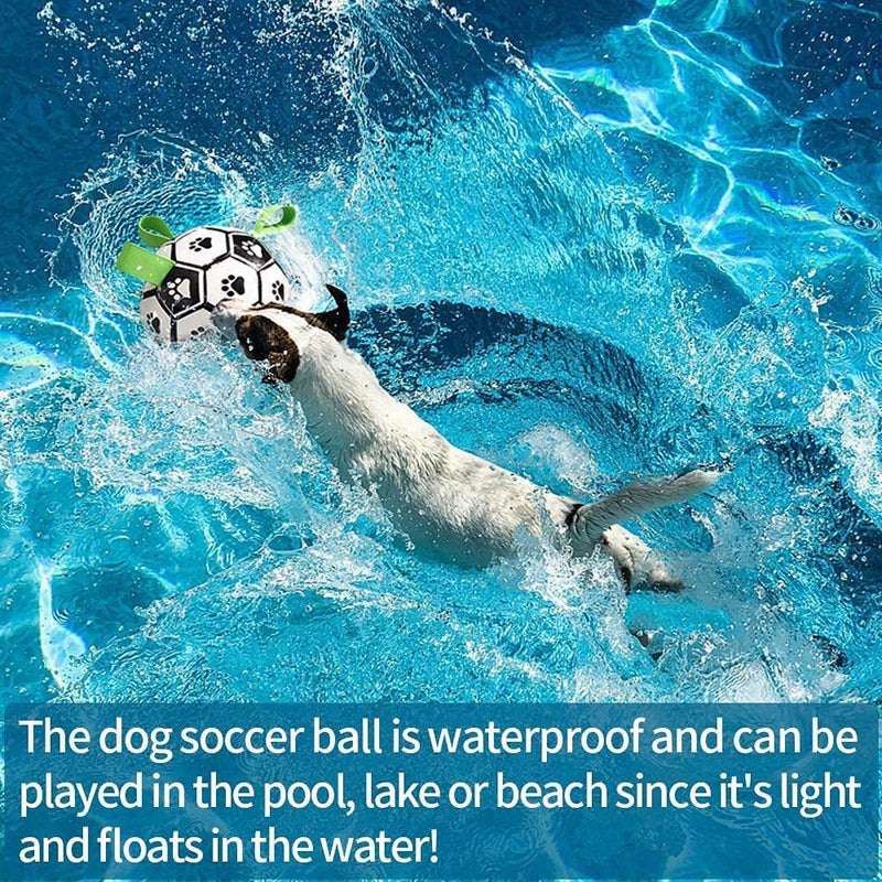 Interactive Dog Soccer Ball Toy - Boost Outdoor Fun & Training for Large Dogs! Perfect for Border Collies & Active Pups!