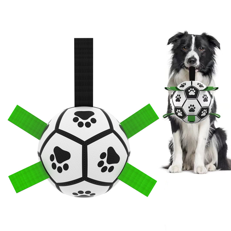 Interactive Dog Soccer Ball Toy - Boost Outdoor Fun & Training for Large Dogs! Perfect for Border Collies & Active Pups!