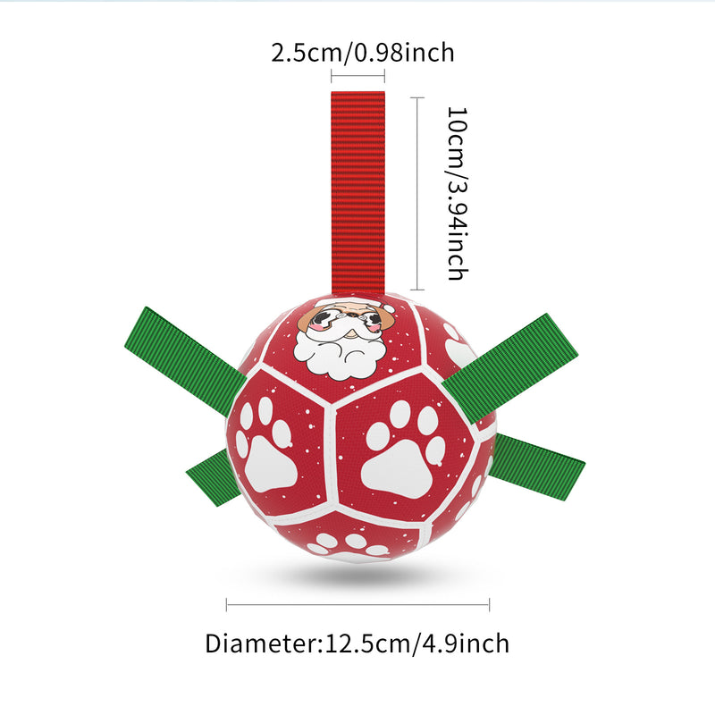 Interactive Dog Soccer Ball Toy - Boost Outdoor Fun & Training for Large Dogs! Perfect for Border Collies & Active Pups!