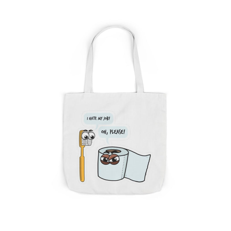 Whimsical Canvas Tote Bag – Perfect for Animal Lovers on the Go!