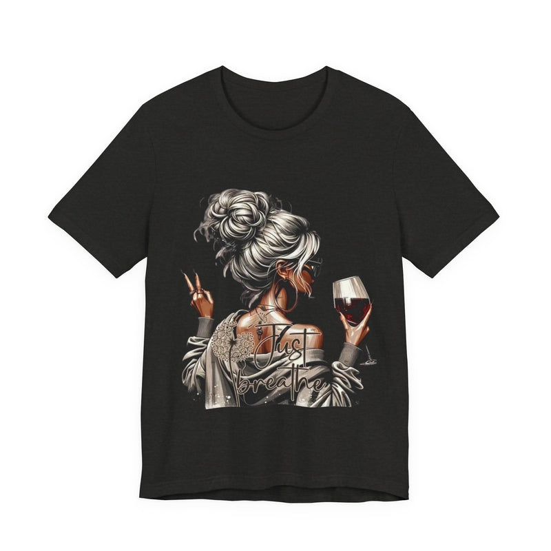 Chic Wine Lover Tee - Perfect for Wine Nights, Casual Outfits & Gifting Friends! Embrace Relaxed Style & Celebrate Your Passion!
