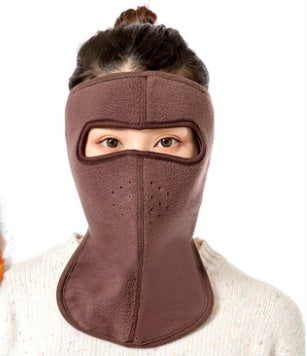 Cold mask made of soft microfiber breathable warm and cold