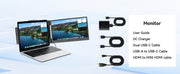 14.1 FHD IPS Laptop Screen Extender