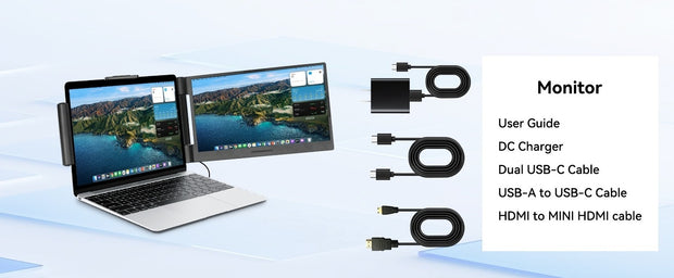 14.1 FHD IPS Laptop Screen Extender