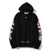 Sakura Arrow Print Unisex Hoodie