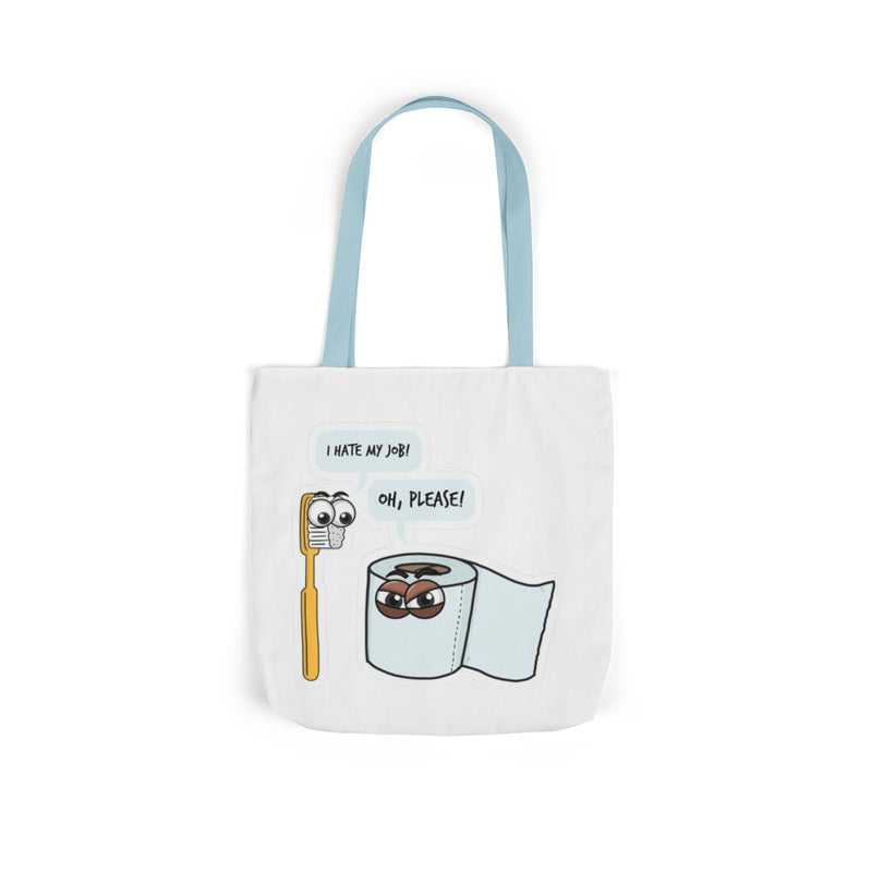 Whimsical Canvas Tote Bag – Perfect for Animal Lovers on the Go!