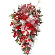 Christmas Door Hanging Decoration - Festive Wall Art for Holiday Cheer