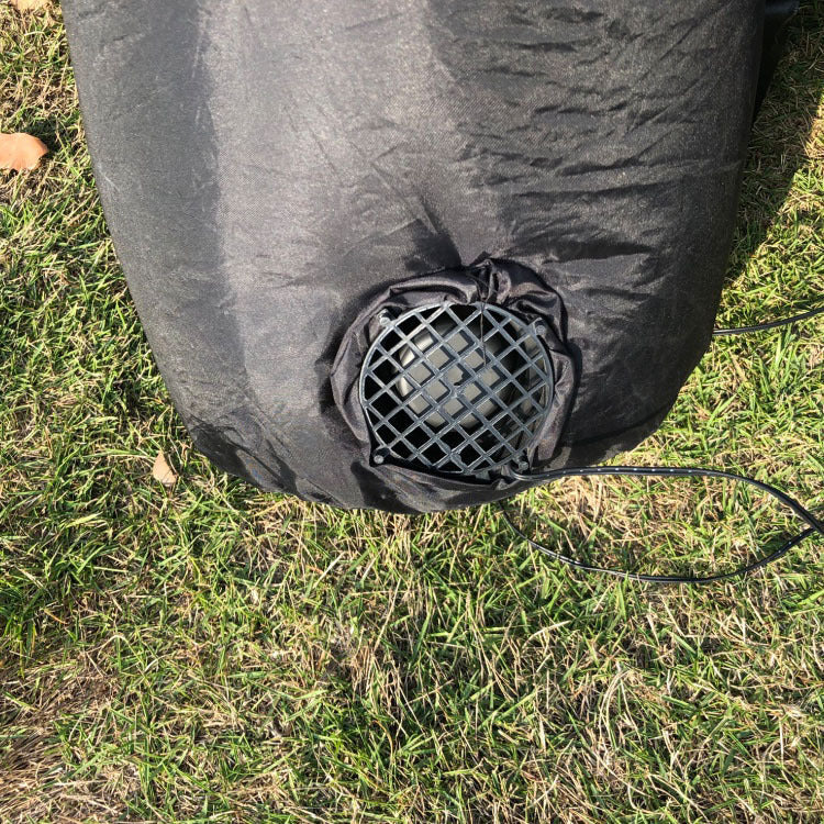 Spooktacular 4.9ft Inflatable Pumpkin Head for Halloween