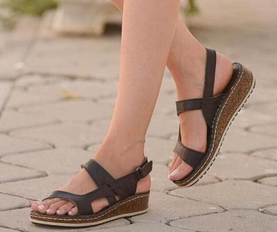 Boho College Style Low Heel Casual Sandals for Effortless Summer Vibes
