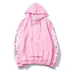 Sakura Arrow Print Unisex Hoodie -Make a Bold Statement In Style
