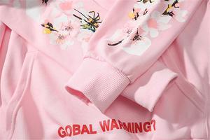 Sakura Arrow Print Unisex Hoodie