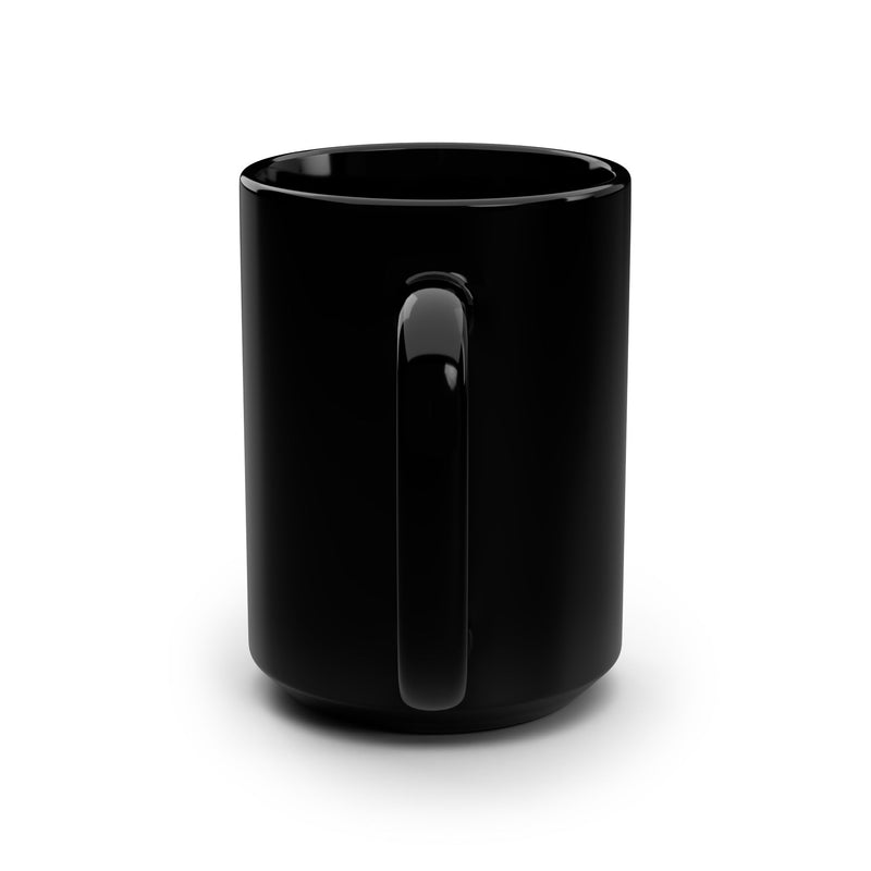 Grizzly Dude Black Mug | Hilarious Bear Cup for Camping Lovers
