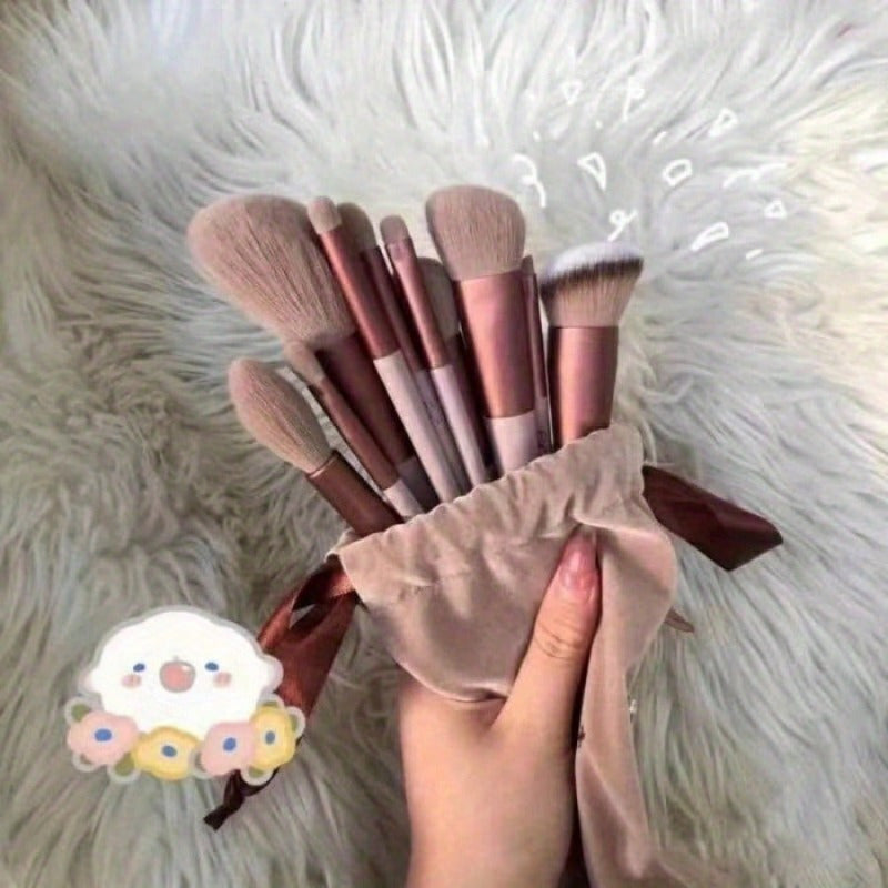 Flawless Finish Brush Set: 13 Essential Tools for Effortless Beauty & Confidence