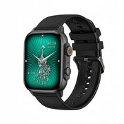 black band on a white background