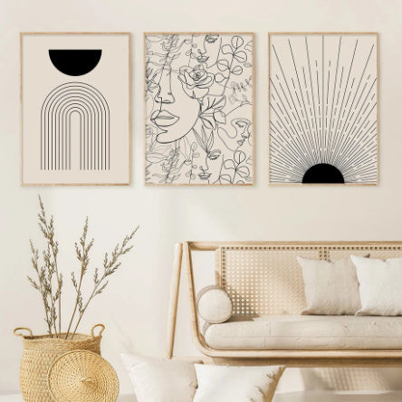 Boho Canvas Home Decor(Frameless)