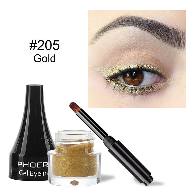 PHOERA Bold 10-Color Eyeliner Set for Stunning Eye Looks