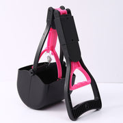 Folding Pooper Scooper for Dogs - Medium Size, Easy Clean Outdoor Tool for Hassle-Free Pet Waste Disposal
