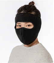 Cold mask made of soft microfiber breathable warm and cold