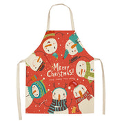 Christmas Cooking Apron for Holiday Baking and Festive Gatherings
