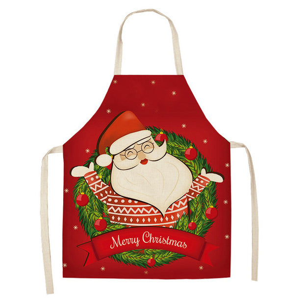 Christmas Cooking Apron for Holiday Baking and Festive Gatherings