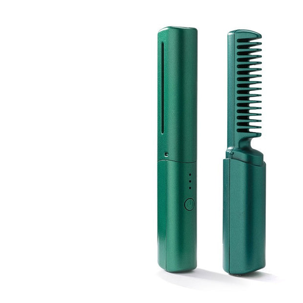 hair straightener curler brush