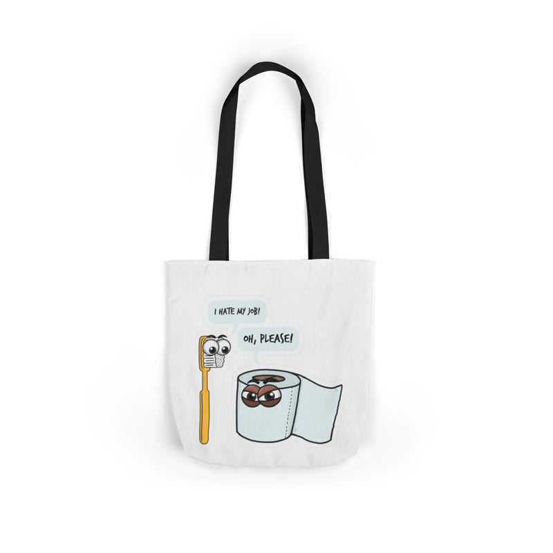 Whimsical Canvas Tote Bag – Perfect for Animal Lovers on the Go!