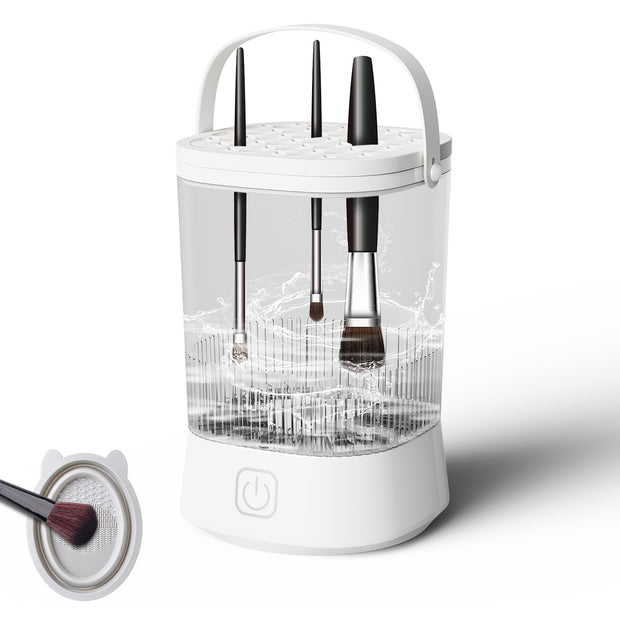 Electric Makeup Brush Cleaner - 9000 RPM Device for Effortless, Hygienic Brush Care