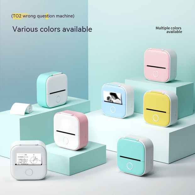 Portable Mini Thermal Label Printer 