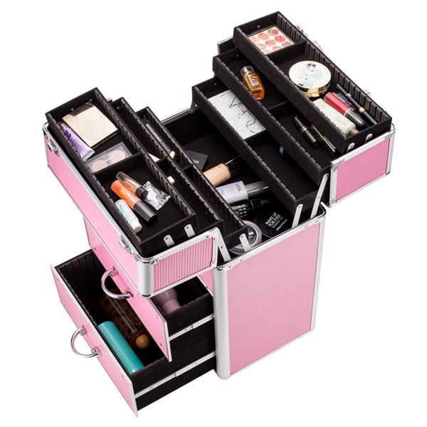 Makeup Organizer &amp; Front Door Travel Storage Solution - Elevate Your Beauty Routine with Style!