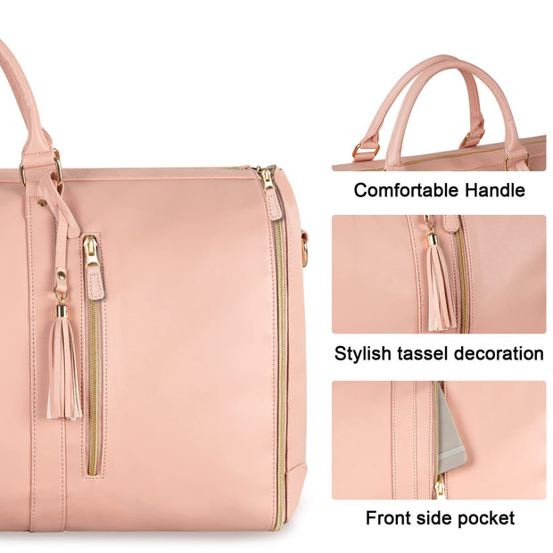 Large Capacity Waterproof Travel Duffle Bag - Foldable Handbag for Clothes and Essentials