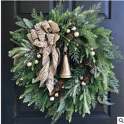 Christmas Door Hanging Decoration - Festive Wall Art for Holiday Cheer