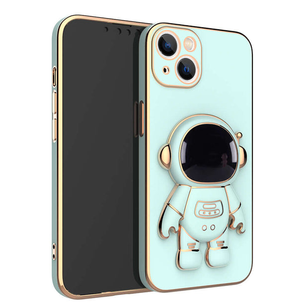 Phone case with astronaut design on a white background