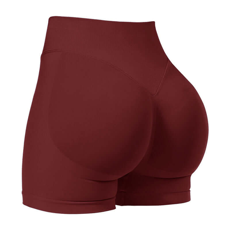 High Waist Seamless Yoga Shorts - Elevate Your Workout with Quick-Dry Comfort and a Flattering Fit