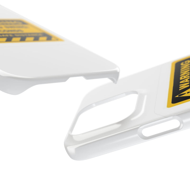 Mood Swing Warning Slim Case -Brighten Your Day with a Fun Phone Cover