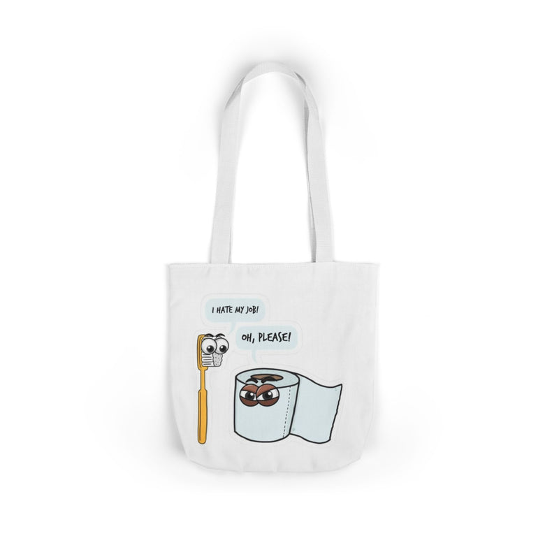 Whimsical Canvas Tote Bag – Perfect for Animal Lovers on the Go!
