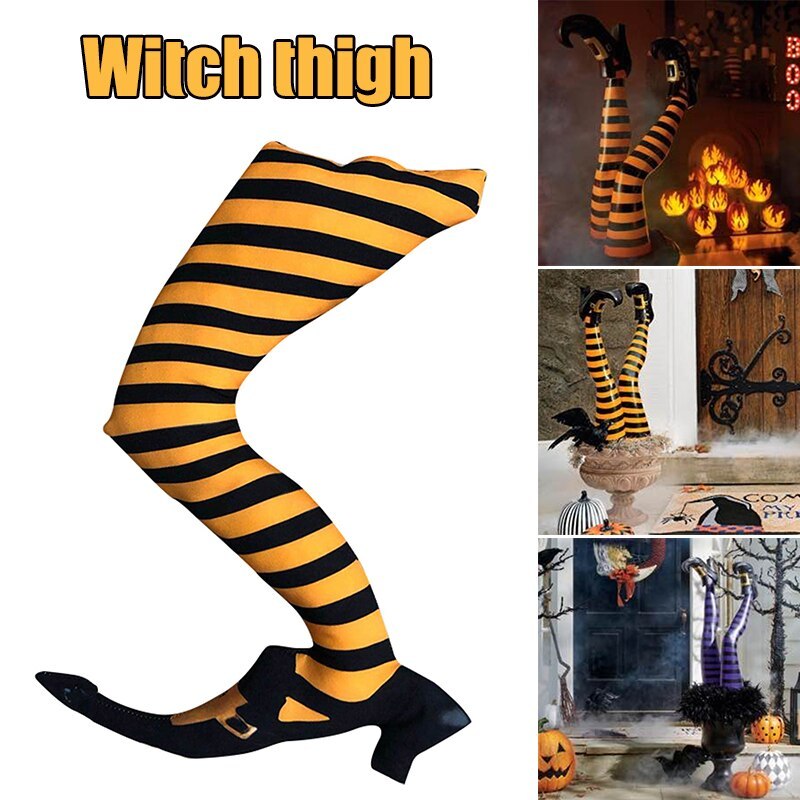 Eerie Witch Thigh Decoration: Transform Your Halloween W/ Spooky Vibes