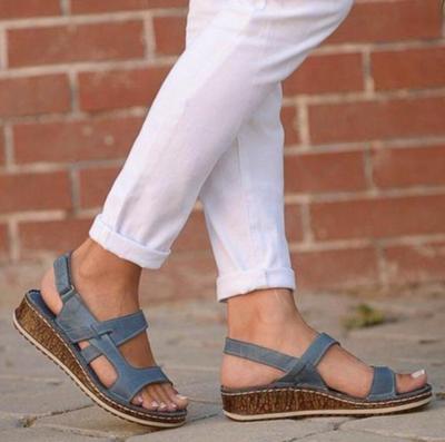 Boho College Style Low Heel Casual Sandals for Effortless Summer Vibes
