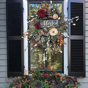 Stunning Cheetah Halloween Wreath