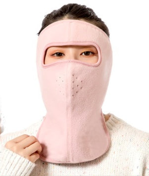 Cold mask made of soft microfiber breathable warm and cold