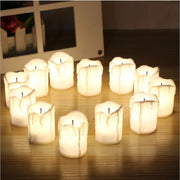 Candle Tears LED Electronic Candle for Weddings, Bars, and Christmas Decor