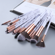 GlamourPro Marbled Makeup Brush Set
