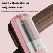 Automatic split end trimmer for women