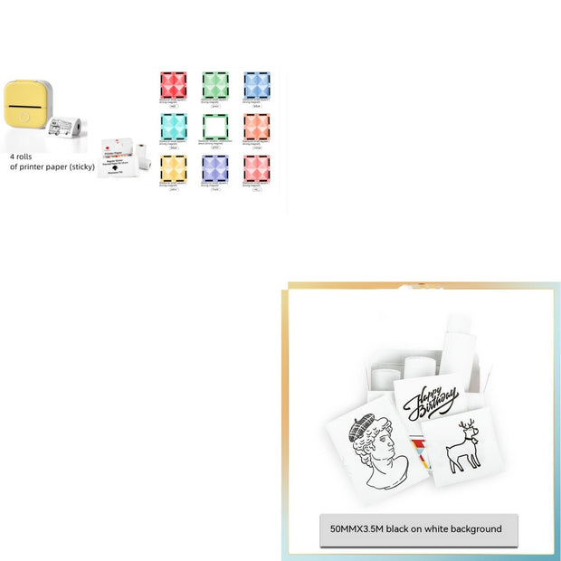 Portable Mini Thermal Label Printer 