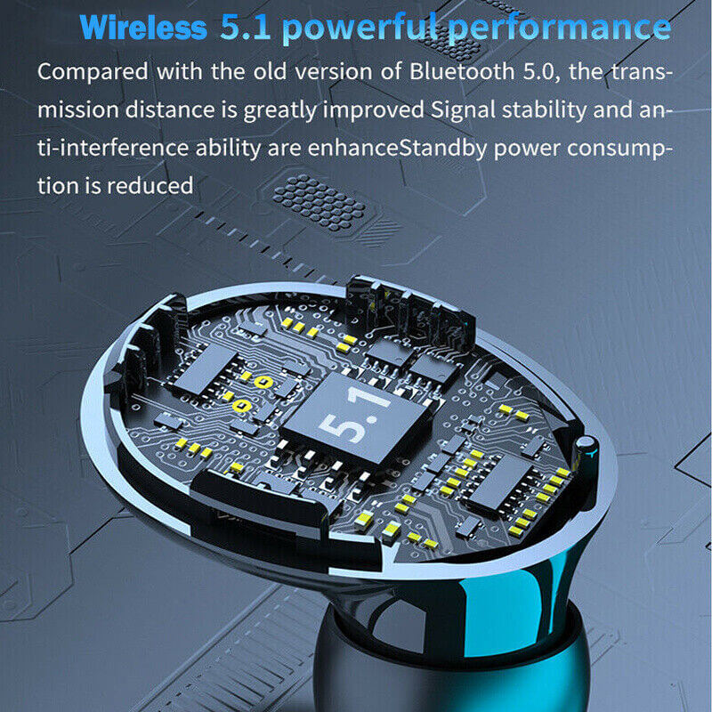 Wireless 5.1 technology performance comparison with Bluetooth 5.0, showcasing improved distance and stability.