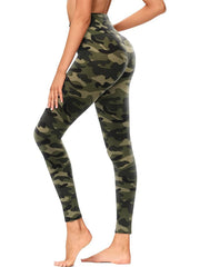 Cropped High Rise Print Leggings