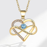 Heart-Shaped Zircon Necklace for Women - Elegant Fashion Jewelry Accessory