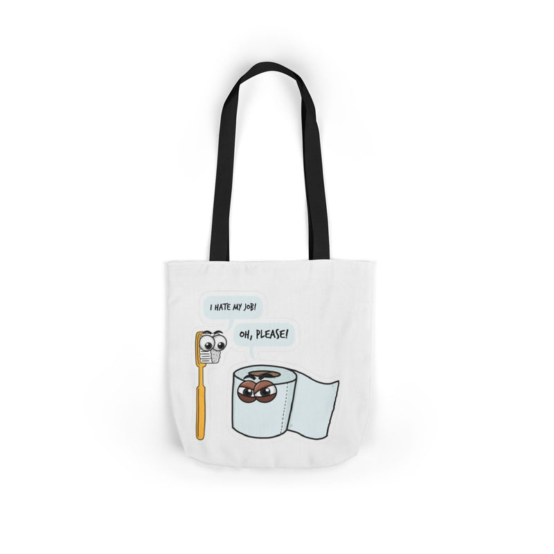Whimsical Canvas Tote Bag – Perfect for Animal Lovers on the Go!